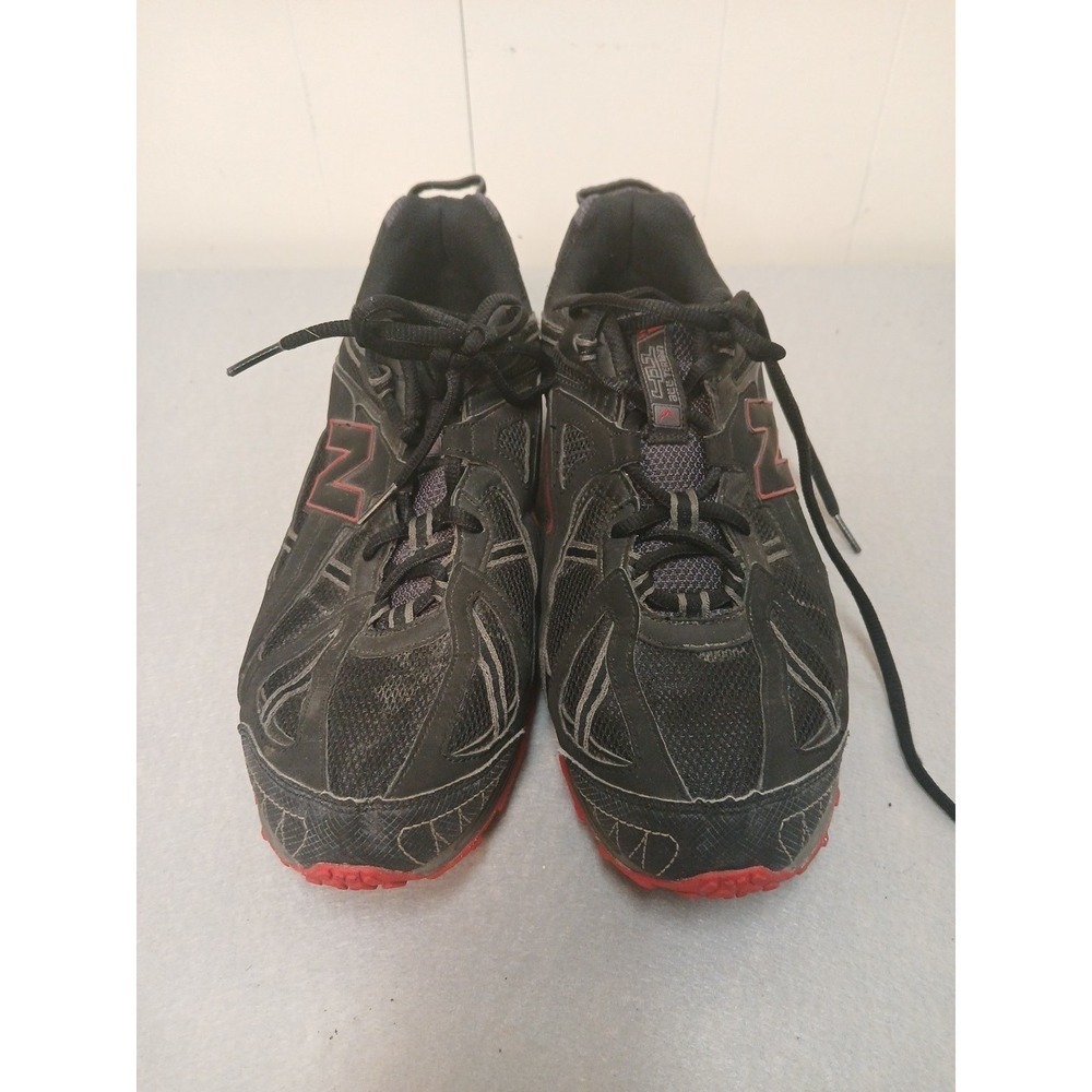 New Balance Men's 411 All Terrain Running Hiking Sneakers Black Red Sz 11.5!!
